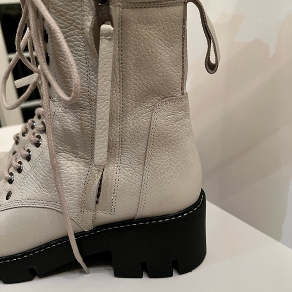 Golo WAR & PEACE COMBAT BOOT IN TAPIOCA TUMBLED CALF - Picture 8 of 9
